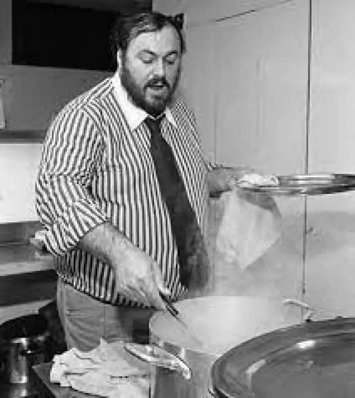 luciano pavarotti e il cibo 5