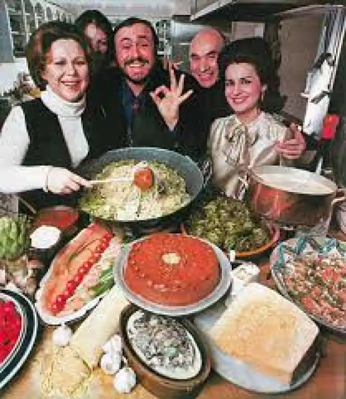 luciano pavarotti e il cibo 8