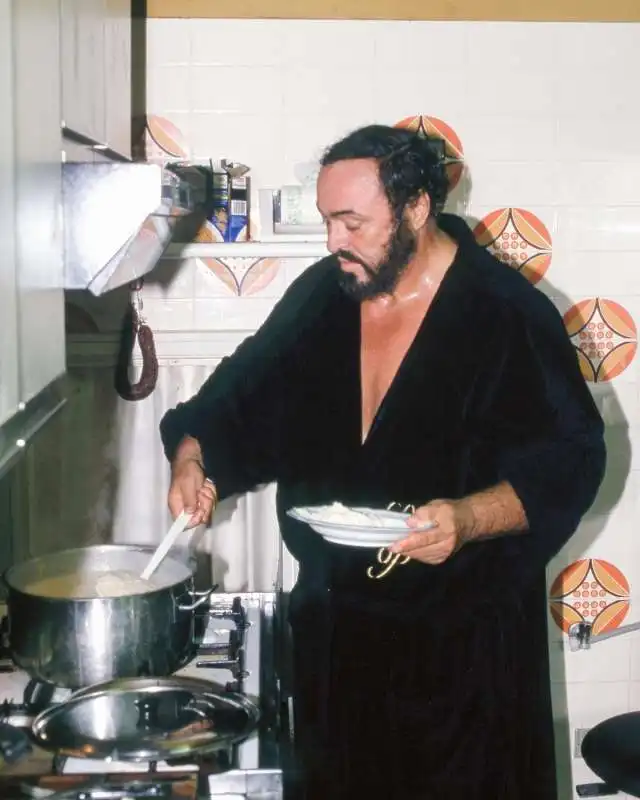 luciano pavarotti e il cibo 9