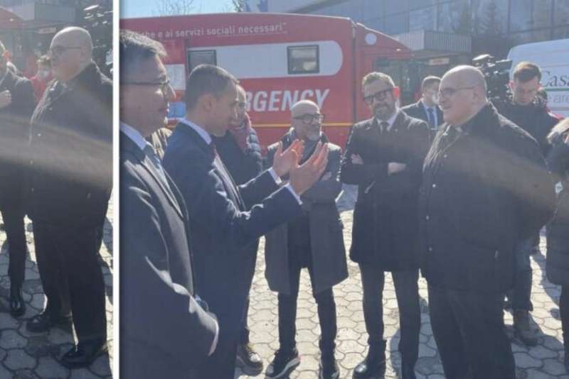 luigi di maio e don cesare lodeserto a chisinau