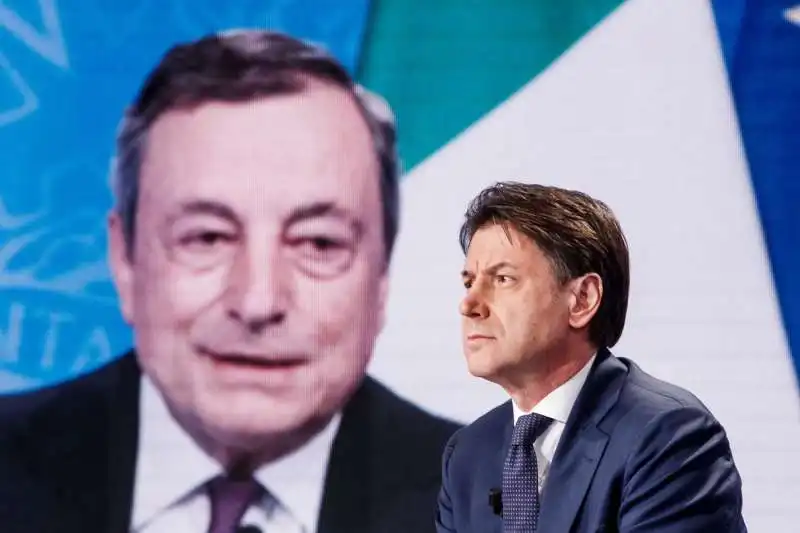 MARIO DRAGHI GIUSEPPE CONTE