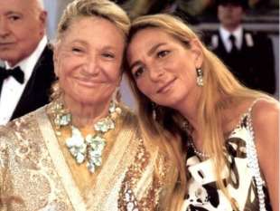 MARTA MARZOTTO E LA FIGLIA MARIA DIAMANTE