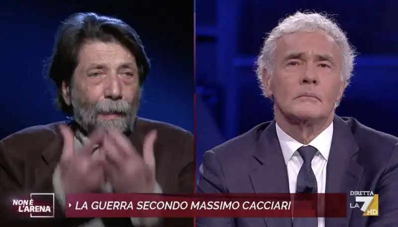 massimo cacciari   massimo giletti 3