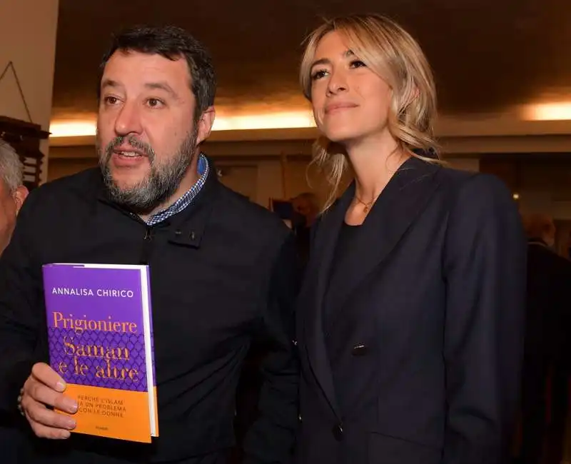 matteo salvini  annalisa chirico  foto di bacco (4)