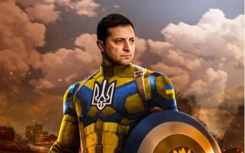 meme zelensky marvel