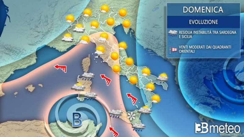 meteo weekend 12 13 marzo 2022