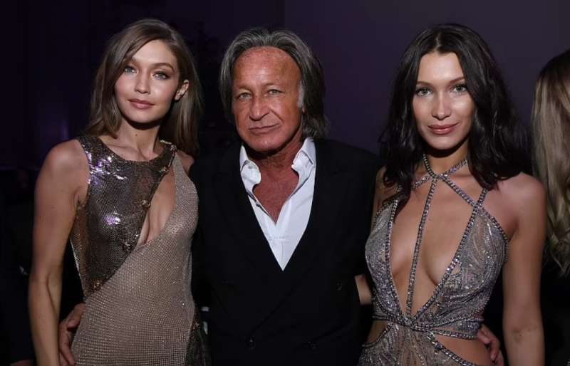 mohamed hadid e le figlie bella e gigi