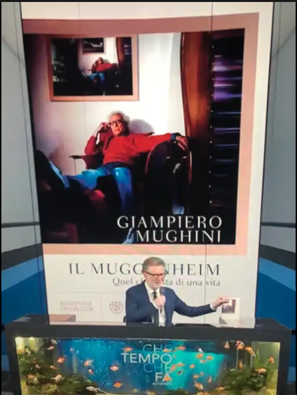 mughini ospite a che tempo che fa