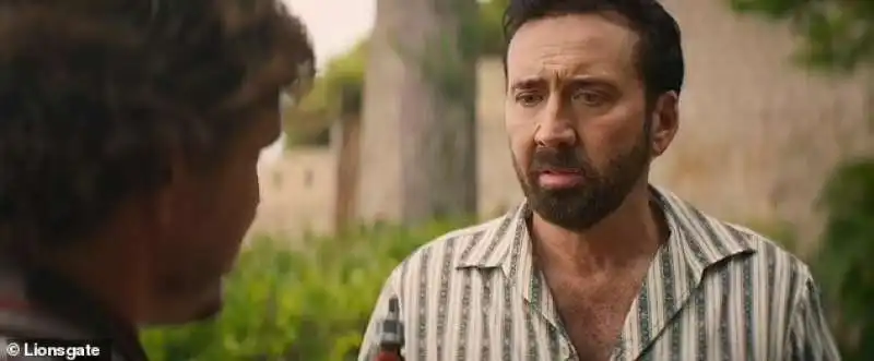 Nicolas Cage in The Unbearable Weight of Massive Talent 