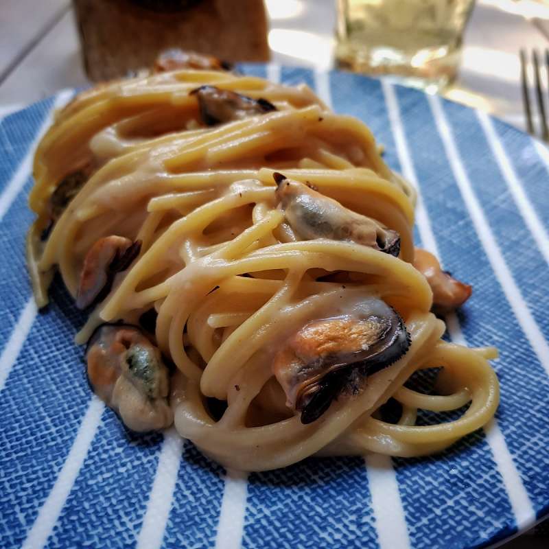 pasta pesce e pecorino 2