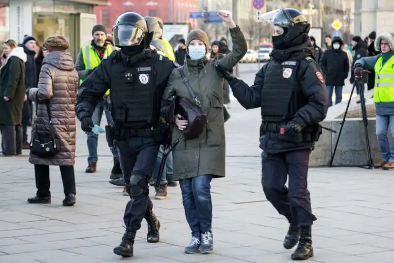 proteste in russia 1