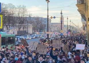 proteste in russia contro la guerra 2