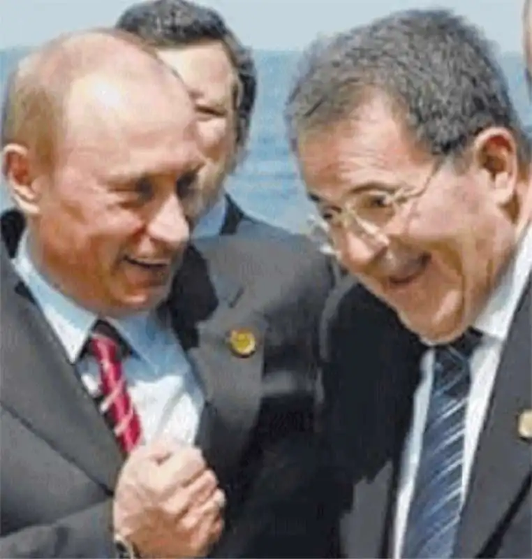 PUTIN CON ROMANO PRODI