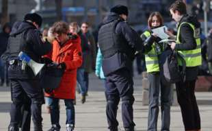 repressione in russia delle proteste contro la guerra 1