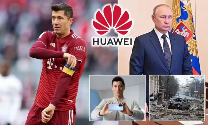 ROBERT LEWANDOWSKI HUAWEI 