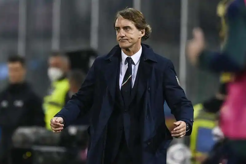 roberto mancini   italia vs macedonia del nord