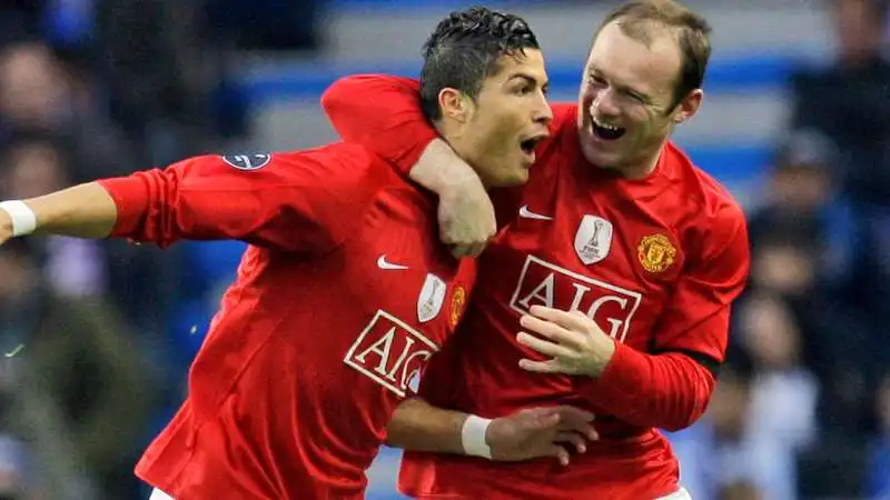 rooney cristiano ronaldo  