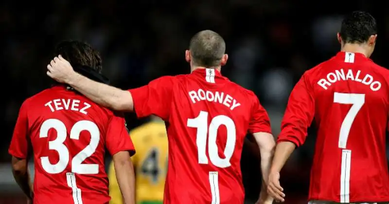 rooney tevez ronaldo 