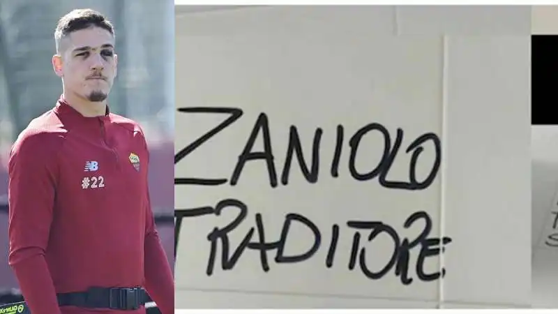 SCRITTE CONTRO ZANIOLO