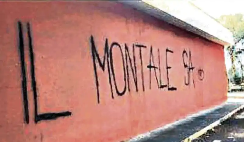 scritte liceo montale 21