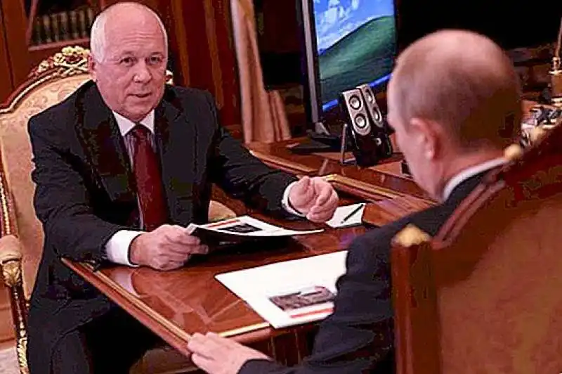 sergei chemezov vladimir putin 