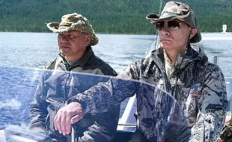 sergei shoigu vladimir putin. 