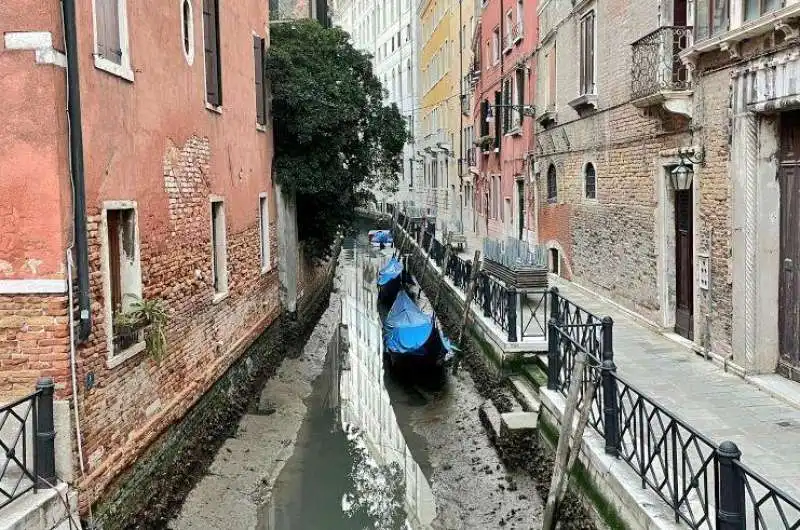 siccita a venezia 