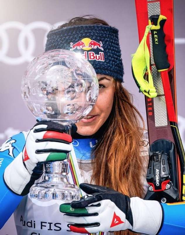 sofia goggia vince la terza coppa del mondo di discesa 1