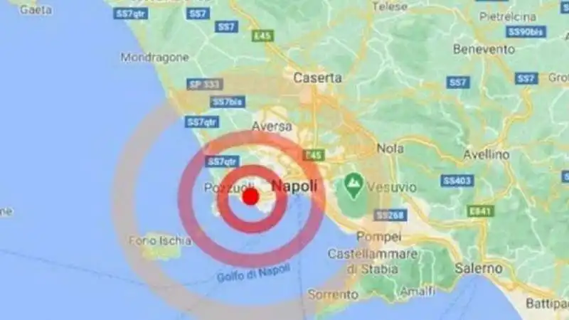 Terremoto Napoli