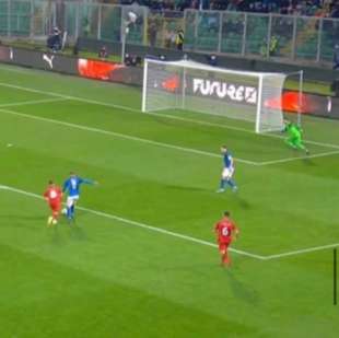 uno dei gol sbagliati da berardi