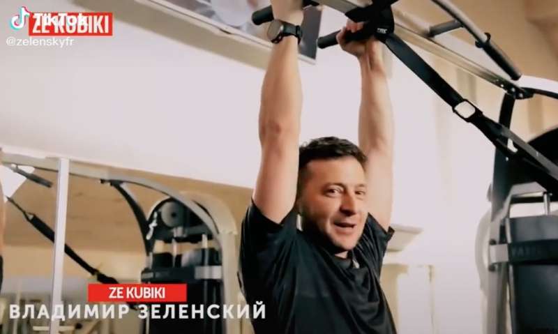 video di guerra e zelensky su tiktok 3