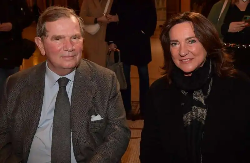 vittorio sabadin e la moglie laura bosetti tonato  foto di bacco