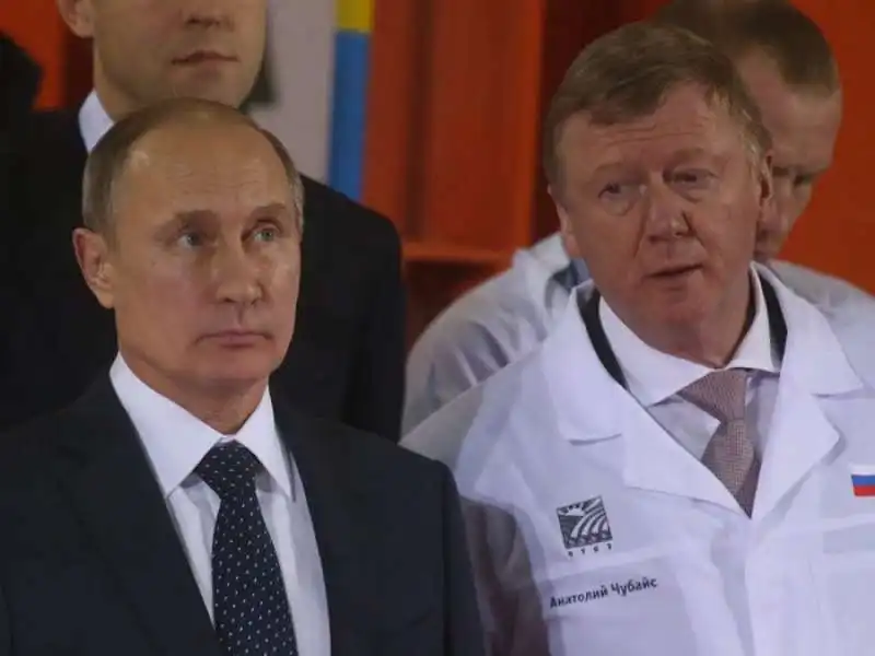 VLADIMIR PUTIN Anatoly Chubais 