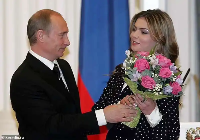 vladimir putin e alina kabaeva