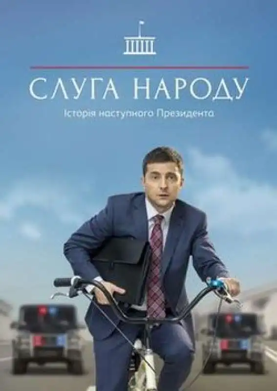 volodymyr zelensky nella serie servitore del popolo  2