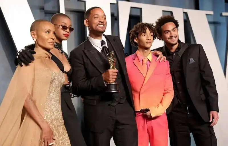 will smith, la moglie jada e i figli 1