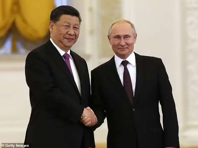 Xi Jinping e Vladimir Putin