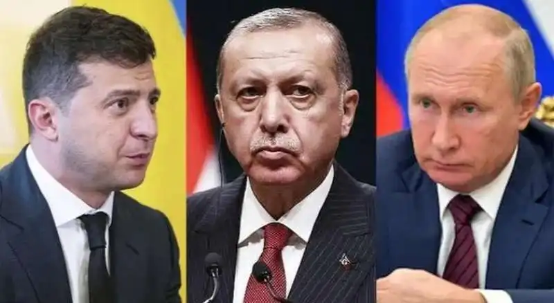 ZELENSKY ERDOGAN PUTIN