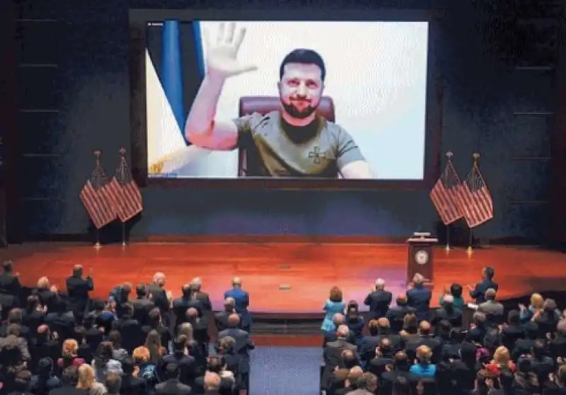 ZELENSKY PARLA AL CONGRESSO AMERICANO