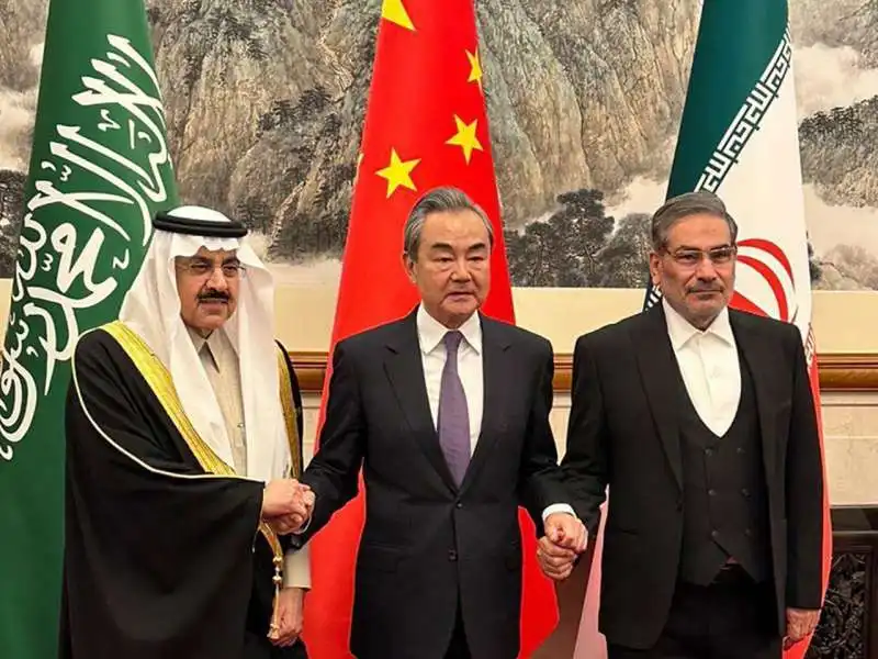 A PECHINO L’ACCORDO TRA ARABIA SAUDITA E IRAN

