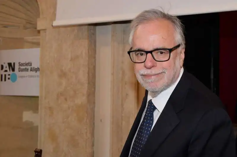 andrea riccardi presidente della dante alighieri  foto di bacco