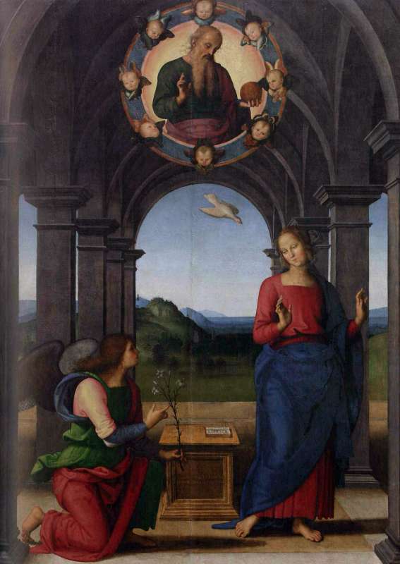 annunciazione il perugino