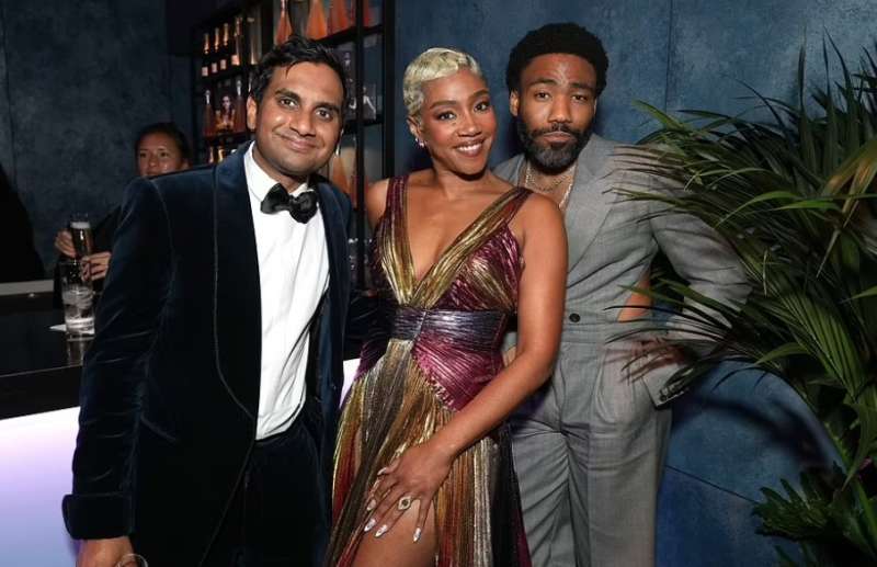 aziz ansari, tiffany haddish donald glover