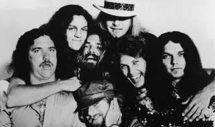 billy powell, allen collins, artimus pyle, leon wilkeson, ronnie van zant, steve gaines and gary rossington