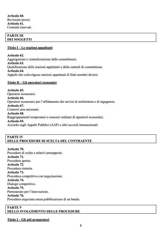 codice degli appalti   versione del consiglio di stato   dicembre 2022   11