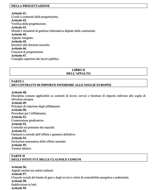 codice degli appalti   versione del consiglio di stato   dicembre 2022   12