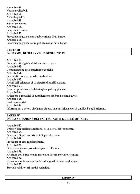 codice degli appalti   versione del consiglio di stato   dicembre 2022   6