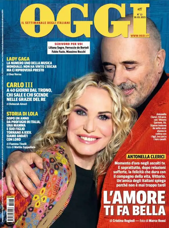 COPERTINA OGGI - 23-30 MARZO 2023 