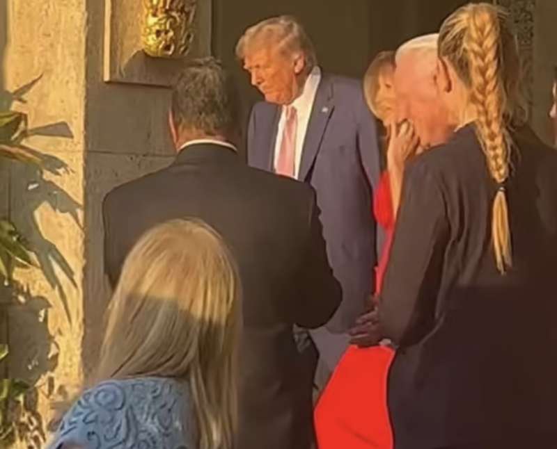 donald trump a mar a lago prima dell incriminazione