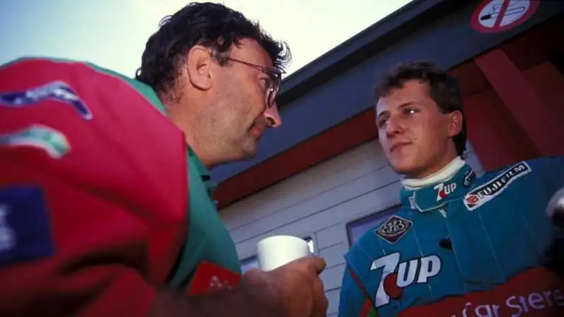 Eddie Jordan michael schumacher